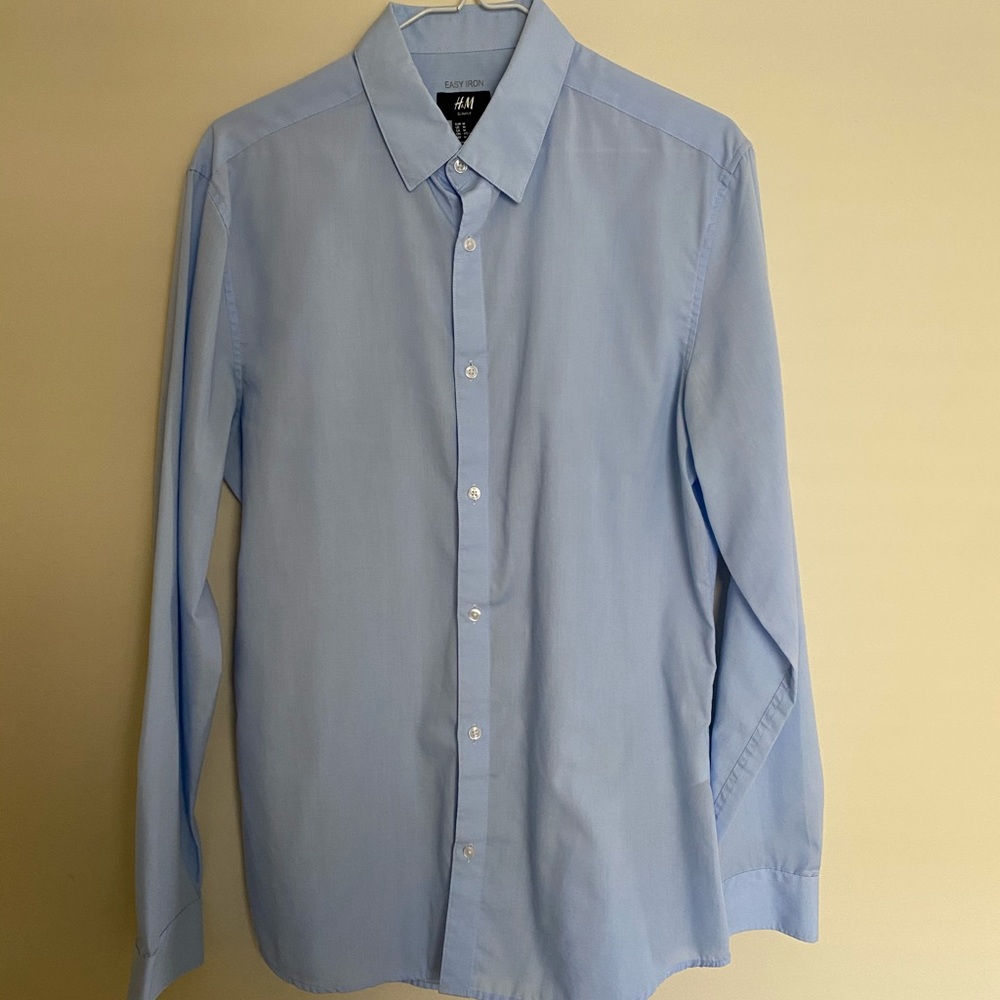 H&M Light Blue Dress Shirt